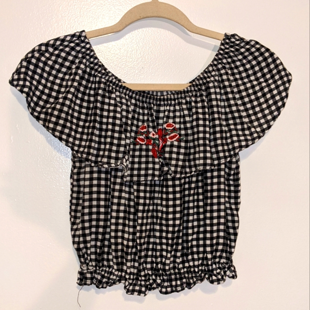 Off The Shoulder Crop Top